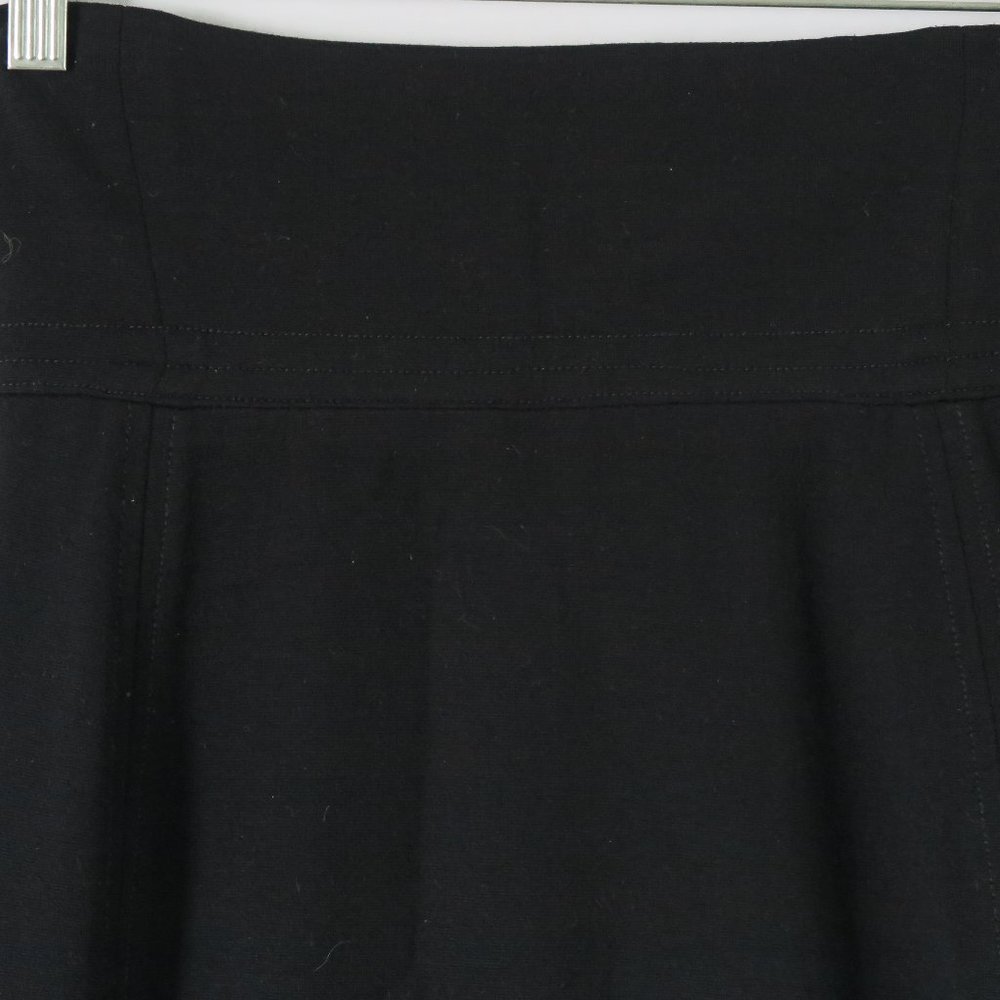 YOANA BARASCHI Black Straight Pencil Viscose Blend Skirt Size 4 Made in USA - Picture 8 of 8